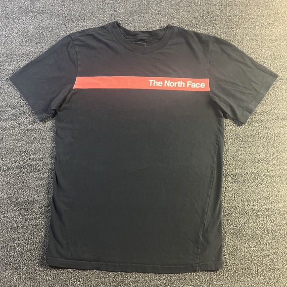 The North Face T Shirt Mens S Short Sleeve Graphic Logo Black - Picture 2 of 8